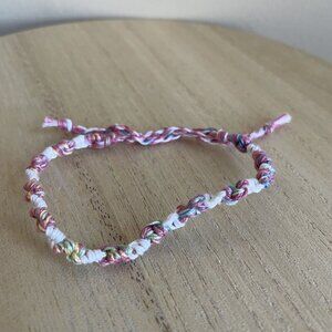 Rosalyn Bracelet, anklet, trendy, comfortable, tie, embroidery thread, woven, gi